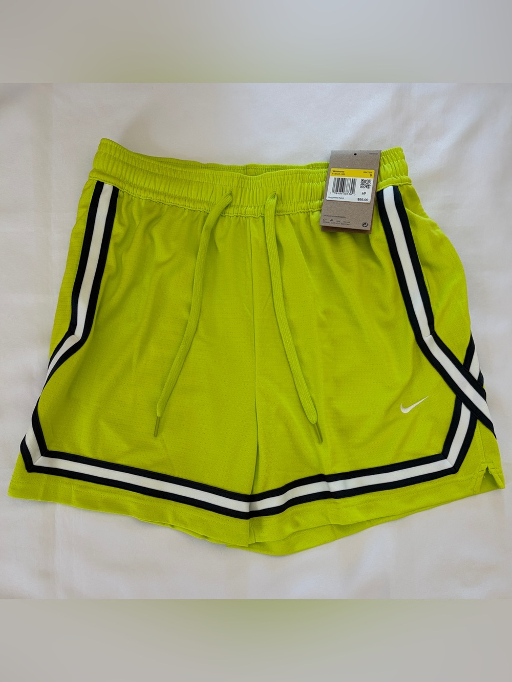 Nike Women's Size S Dri-FIT 5" Shorts Running Exercise Sports Basketball Pockets